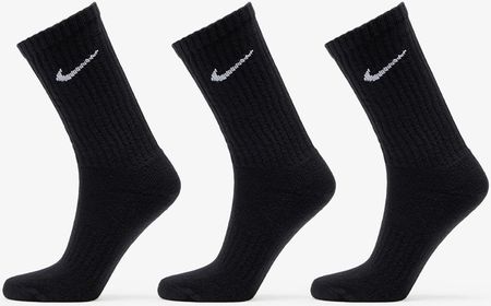 Nike 3-Pack Cushioned Crew Socks Black