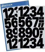 Zdjęcie Naklejki Czarne Cyfry 25Mm - Czerniejewo