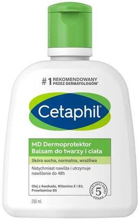 Cetaphil Md Dermoprotektor Balsam Nawilżający Do Twarzy I Ciała Skóra Sucha Wrażliwa 250ml