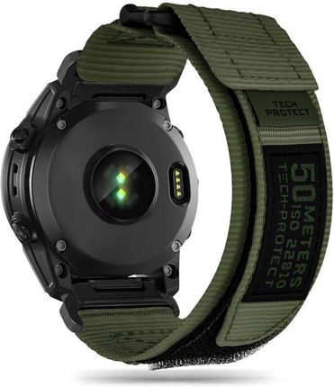 Tech-Protect Pasek Scout Pro Do Garmin Fenix 5/6/6 Pro/7 Zielony