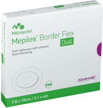 Molnlycke Mepilex Border Flex Oval 7,8x10Cm 5szt.