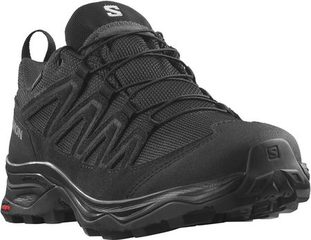 Damskie buty turystyczne Salomon X Ward Leather Gore-Tex Rozmiar butów (UE): 41 1/3 / Kolor: czarny