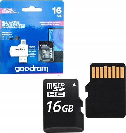 Goodram 16 Gb micro Sd do Overmax Vertis