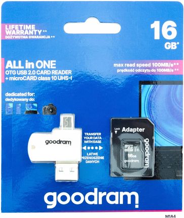 Goodram 16GB microSD do Navitel T500 3G