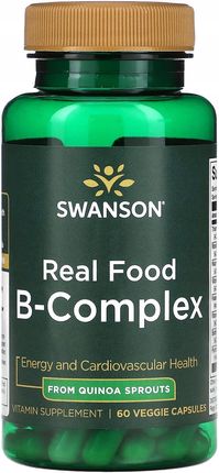 Swanson Real Food B-Complex 60kaps