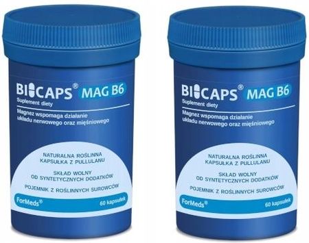 Formeds Bicaps Mag B6 Cytrynian Magnezu 60Kaps