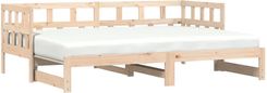 Zakito 2 W 1 Rozkładane Łóżko/Sofa Z Litego Drewna Sosnowego 100035145151_836207
