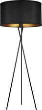 Zdjęcie Orno Lampa podłogowa KYLO 1P E27, lampa stojąca, max. 60W, czarna, trójnóg skręcony (ADLD6455BE27T) - Chełmek