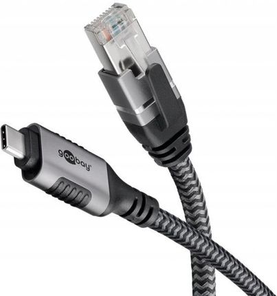 KABEL ETHERNET USB-C™ 3.1 DO RJ45 1.5M CZARNY 70697 GOOBAY 