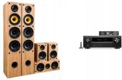 Zdjęcie DENON AVR-X1800H DAB + TAGA HARMONY TAV-506 (5.0) oak - Łódź