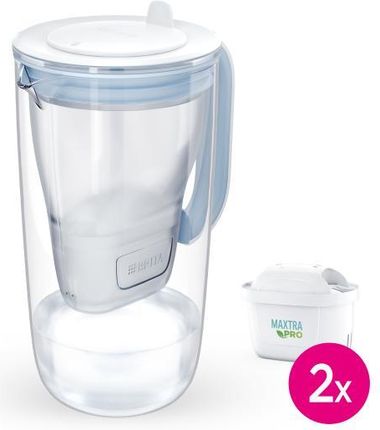 Dzbanek filtrujący BRITA Glass 2,5 l +2 MAXTRA PRO Pure Performance