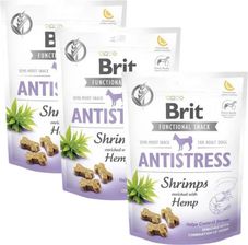 Brit Care Functional Snack Antistress Shrimp 3x150G