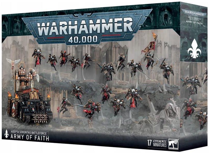 Games Workshop Warhammer 40k Adepta Sororitas Battleforce Army of