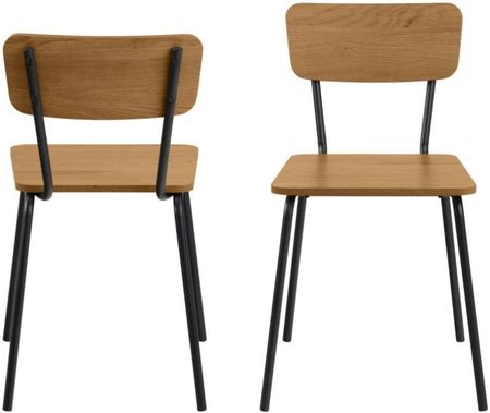 Krzesło do jadalni Peru (00542), drewniane, minimalistyczne