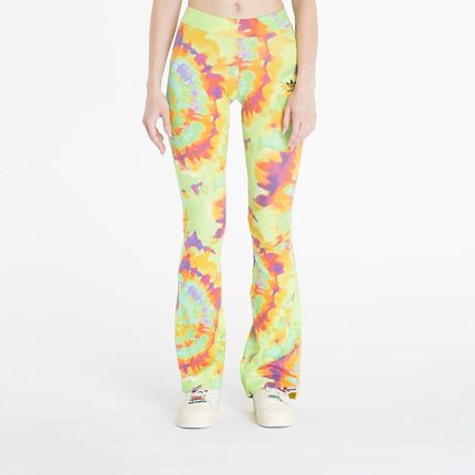 adidas Tie-Dyed Flared Pant Yellow/ Multicolor