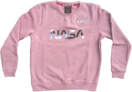 Bluza damska Alpha Industries NASA PM różowa 198037-487