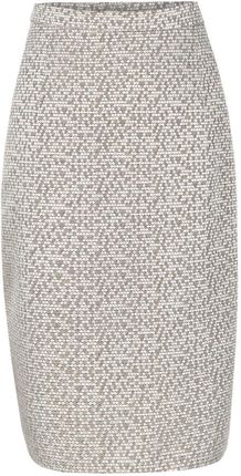 Spódnica FSP641 BEŻOWY ŚREDNI plaster miodu