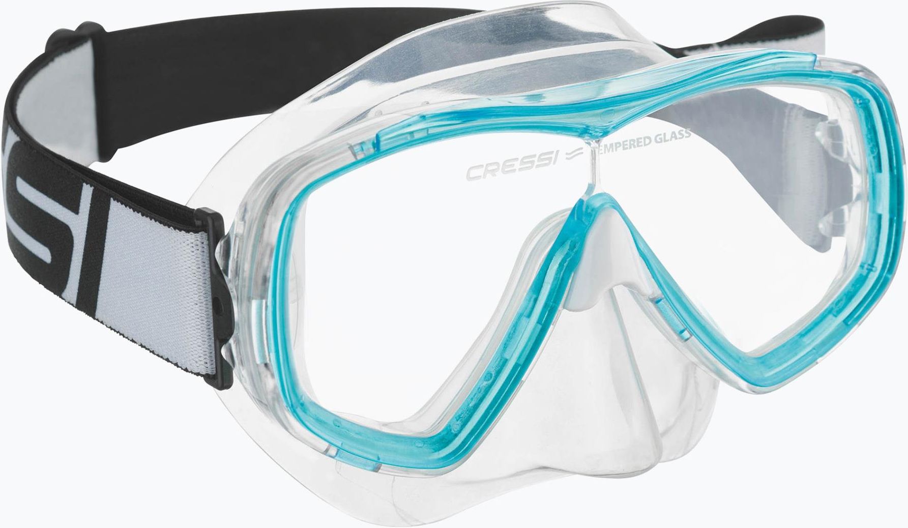 Cressi Estrella Jr Txle Strap Mask Máscara de Buceo, Unisex-Youth