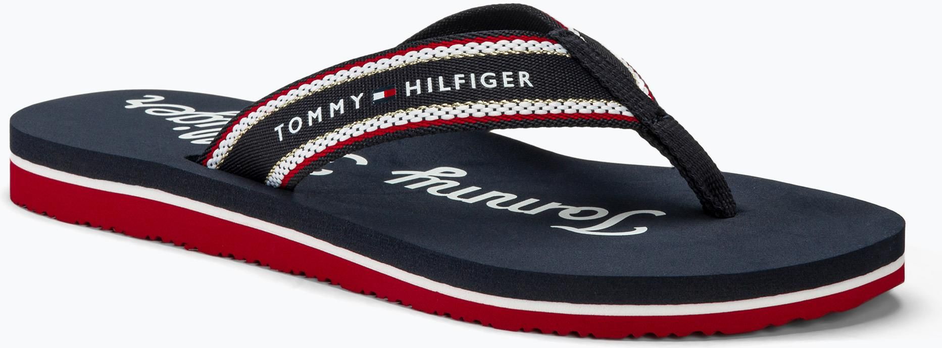 ♡n13♡ Japonki damskie Tommy Hilfiger Im Graphic Beach Sandal space