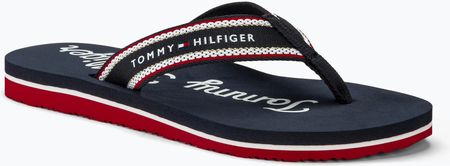 Japonki damskie Tommy Hilfiger Im Graphic Beach Sandal space blue | WYSYŁKA W 24H | 30 DNI NA ZWROT