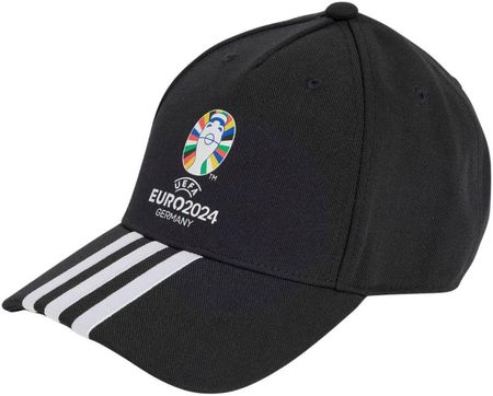 Adidas Czapka z daszkiem adidas UEFA Euro 24™ Official Emblem czarna IT3313