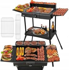 Zilan Stojący Grill Elektryczny Ogrodowy 6W1 Xxl Zln3789