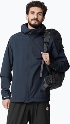 Fjällräven Kurtka Przeciwdeszczowa Męska Hc Hydratic Trail Dark Navy