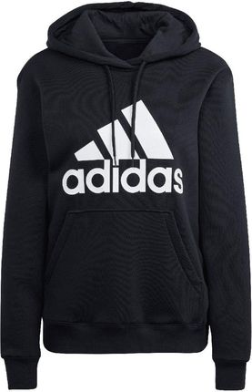 Adidas Bluza damska adidas Essentials Big Logo Regular Fleece czarna HZ2984