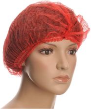 Zdjęcie Vanity Czepki Jednorazowe Czerwone 100szt. - Kęty