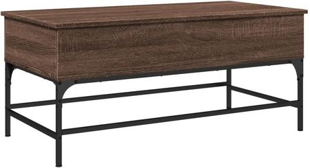 Zakito Europe Stolik Kawowy Dębowy 100X50X45 Cm Brązowy 100035145153_845400