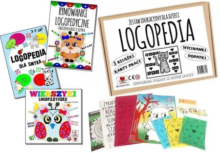 Logopedia. Zestaw edukacyjny dla dzieci Love Books