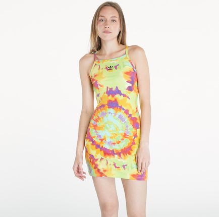 adidas Tie-Dyed Dress Yellow/ Multicolor