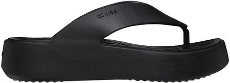 Crocs Klapki damskie Crocs Getaway Platform Flip czarne 209410 001