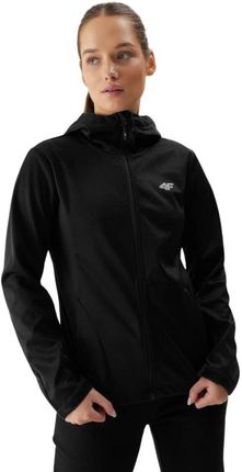 4F Kurtka damska softshell 4F F215 głęboka czerń 4FWSS24TSOFF215 20S