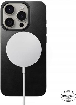 レア！NOMAD iPhone15Pro マグネティックレザー  ブラック Nomad Magnetic Horween Leather Back iPhone 15 Pro Max black