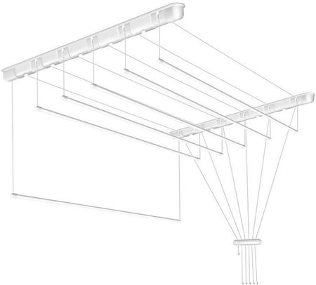 Suszarka sufitowa podwieszana 110 cm 5 prętów Malva