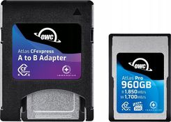 Owc 960GB CFexpress Atlas Pro Type A + adapter CFX A do B G4 (OWCCFXA4P00960)