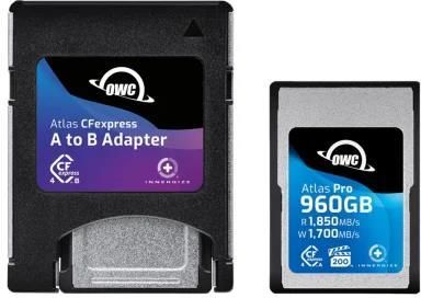 Owc 960GB CFexpress Atlas Pro Type A + adapter CFX A do B G4 (OWCCFXA4P00960)