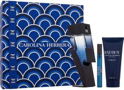 Carolina Herrera Bad Boy Cobalt Électrique : Edp 100ml + Żel Pod Prysznic 100ml + Edp 10ml Dla Mężczyzn