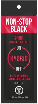 Power Tan Non-Stop Black Hybrid Tingle Gelee 20ml