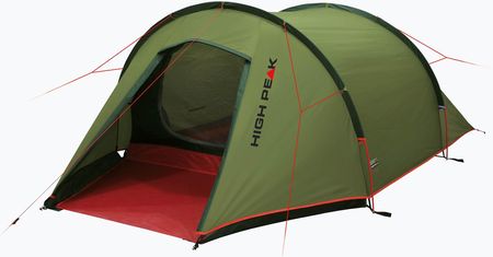 High Peak Namiot Kempingowy 3 Os Kite Pesto Red