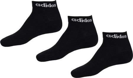 Skarpety adidas Linear Ankle Socks Cushioned Socks 3P czarne IC1303
