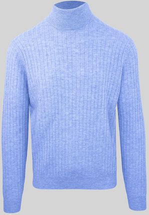 Swetry marki Malo model IUM026FCC12 kolor Niebieski. Odzież męska. Sezon: Cały rok
