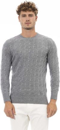 Swetry marki Alpha Studio model AU030C kolor Szary. Odzież męska. Sezon: