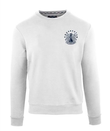Bluza marki Aquascutum model FG0523 kolor Biały. Odzież męska. Sezon: Wiosna/Lato