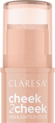 Claresa Cheek2Cheek Rozświetlacz W Sztyfcie Do Twarzy 01 Pearl Shine 6g