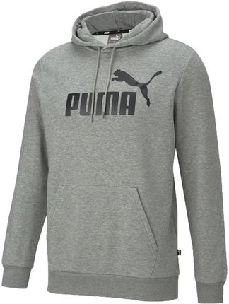 Puma Bluza męska Puma ESS Big Logo Hoodie FL szara 586686 03