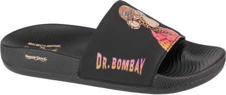 Klapki Męskie Skechers Snoop Dogg Hyper Slide - Dr. Bombay 251015-BBK Czarny