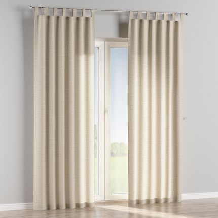 Dekoria Zasłona na szelkach 1 szt. lniany Linen 130x260 cm