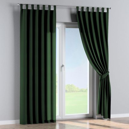 Dekoria Zasłona na szelkach 1 szt. zielony Quadro 130x260 cm - zdjęcie 4